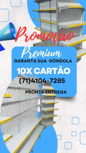 GÔNDOLAS CENTRAL 1,40 NOVAS