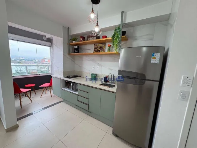 Apartamento com 1 dormitório para alugar, 33 m² por R$ 3.099,00/mês - Água Branca - São Pa