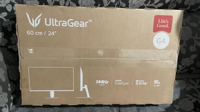 Monitor LG Ultragear 24pol 144hz 1ms (LACRADO)