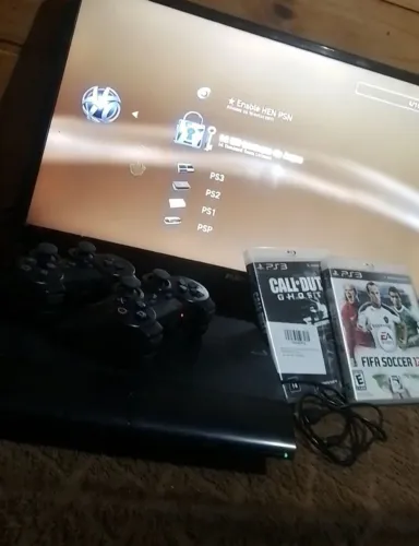 PS3 SLIM DESBLOQUEADO 