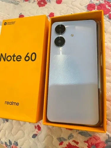 Realme c60 a venda na caixa e com capinha