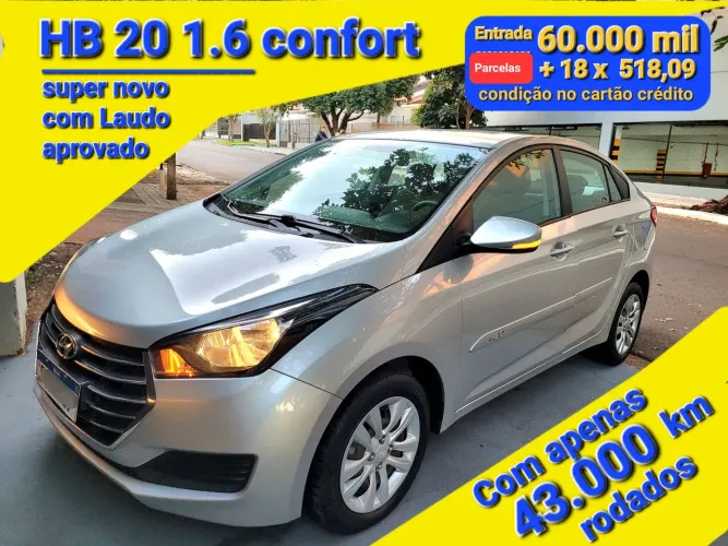 Hyundai HB20S C.plus/c.style 1.6 Flex 16V Mec.4p 2018