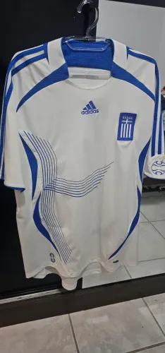 Camisa Grécia 2006/07 Adidas Teamgeist