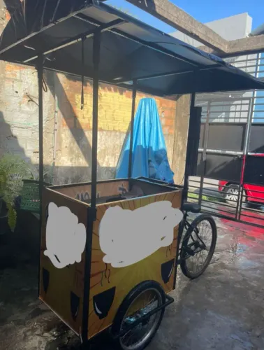 Vendo carrinho (fuudbike)