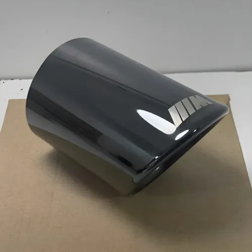 Ponteira Escapamento Black Piano 70mm M Performance Bmw 328i Preto NOVA!