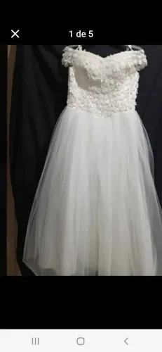 Vestido de noiva ombro a ombro