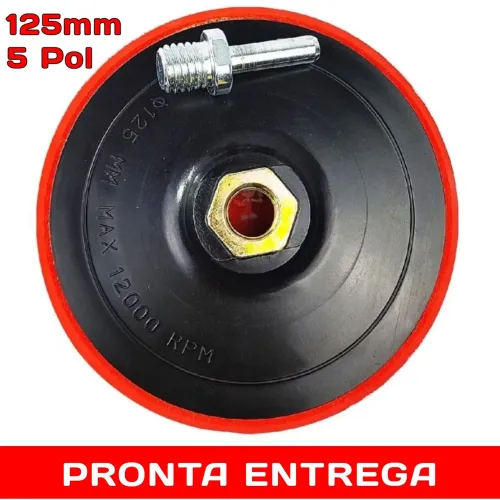 SUPORTE P/ LIXAS 125mm / 5 POLEGADAS