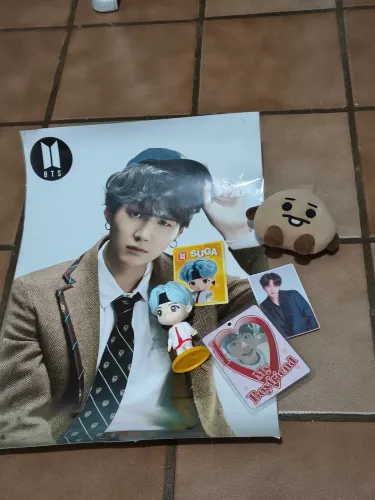 Kit fã Suga/Yoongi bts
