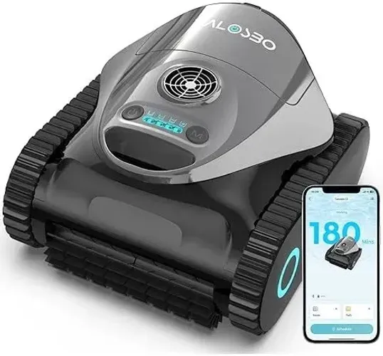 Robô Aspirador de Piscina Talosbo C1 Sem Fio - Limpeza Automática Inteligente