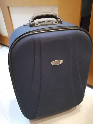 Mala de viagem selgrom azul padrão mala de mão
