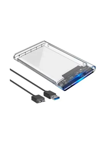 Case HD Usb 3.0 Sata lll Transparente