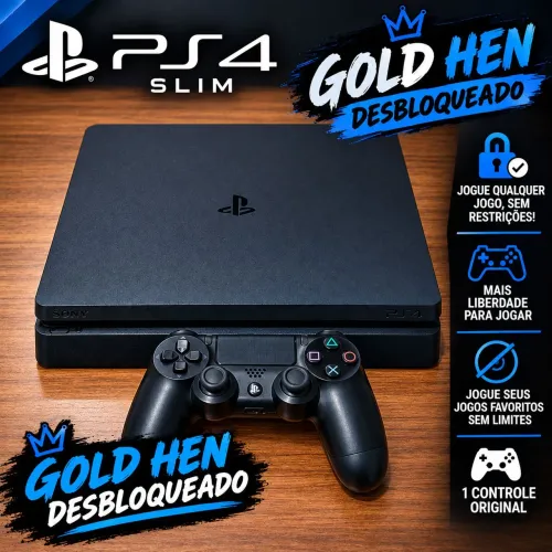Playstation 4 slim desbloqueado