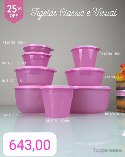 Tupperware Promoção