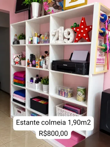 Estante de MDF 1,90m2