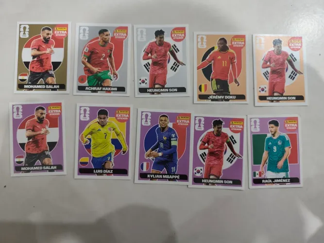 Figurinhas extras
