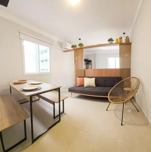 Apartamento para Locação, 40 metros quadrados com 1 quarto em Ponta da Praia - Santos - SP