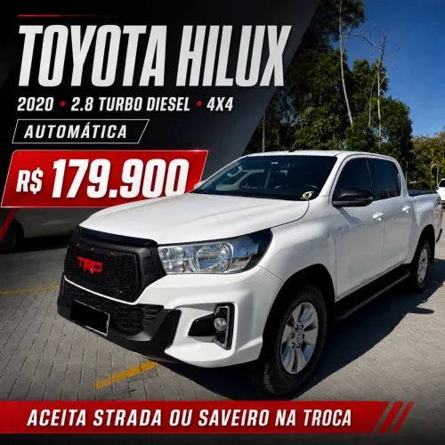 Toyota Hilux CD SR 4X4 2.8 TDI Diesel Aut. 2020