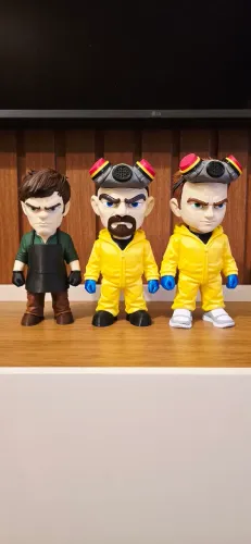 3d bonecos