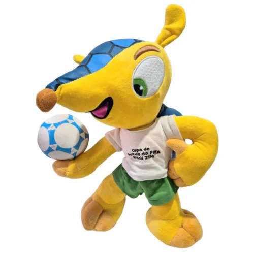 Pelúcia Fuleco Copa 2014 (Oficial Grande 40cm)