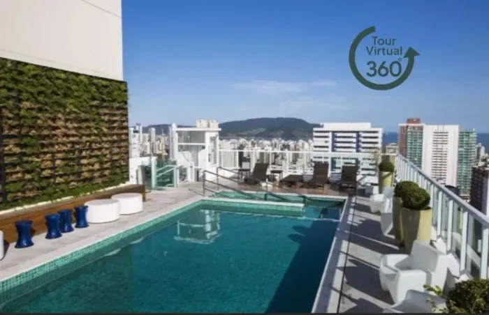 Apartamento para locação com 47m² e 1 dormitório no Boqueirão - Santos/SP