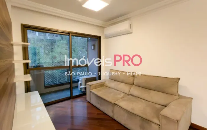 Apartamento para locação com 100m² em Moema - São Paulo.