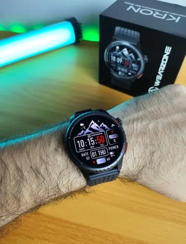 WEARZONE KRON COM GPS INTEGRADO E À PROVA D'AGUA