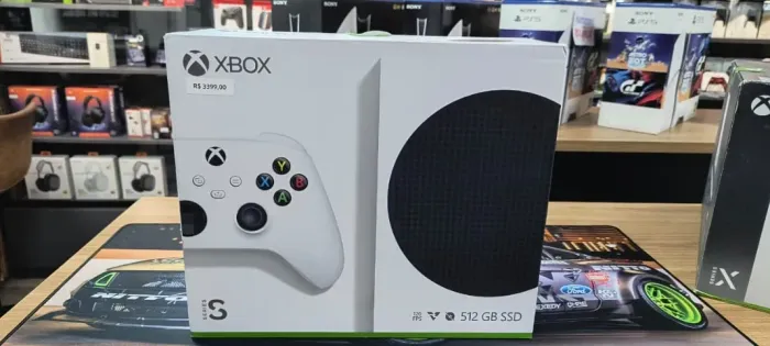 Xbox Series S - Mídia Digital - 512Gb -Novo/Lacrado