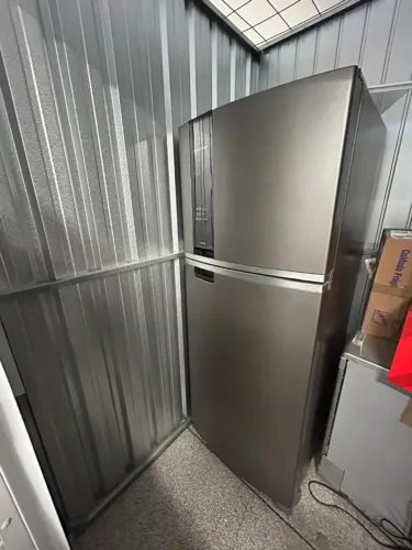 Geladeira/Refrigerador Brastemp Frost Free Duplex Prata 463L BRM55FK - 110V