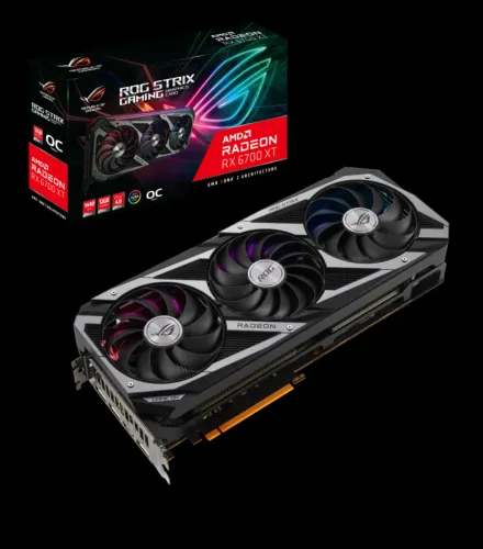 Placa de Vídeo ASUS ROG Strix RX 6700 XT 12GB - Versão Premium
