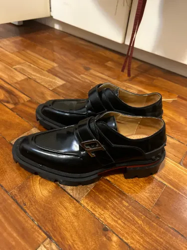 Sapato christian louboutin mocassim/loaffer