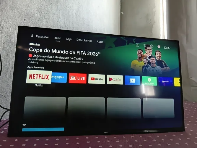 TV TCL em perfeito estado sem avarias