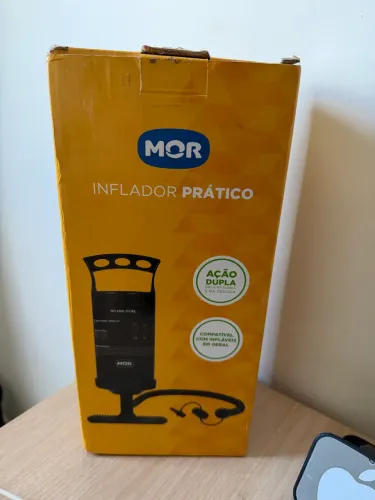 Inflador manual Prático Mor
