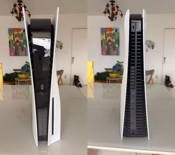 PlayStation 5 PS5 CFI-1214A 825GB Com Leitor + Caixa Original - Excelente Estado