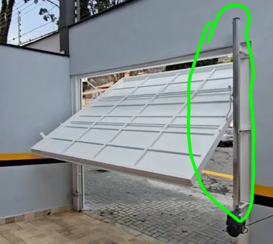 Calha de correia para portão eletrônico 1,5m usada