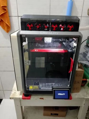 Impressora 3D k1 um mês uso já C/ upgrade poucas horas