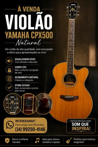 Violão yamaha