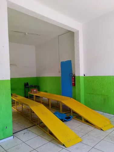Rampa automotiva para oficina de carros