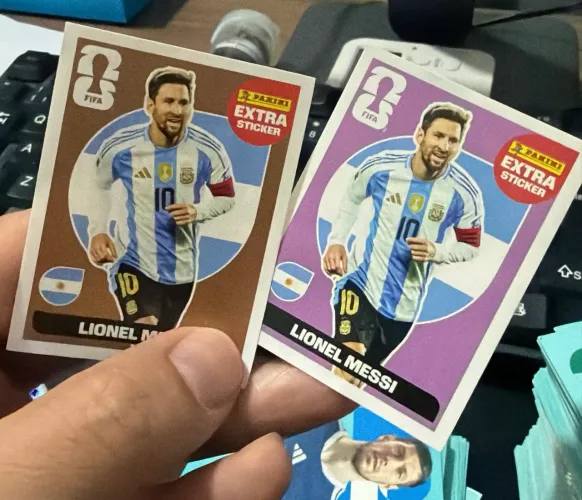 Figurinha Messi Legend