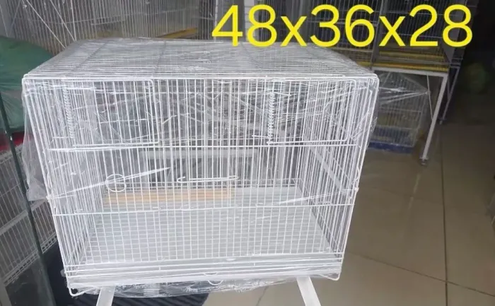 Gaiolas ferro malha fina