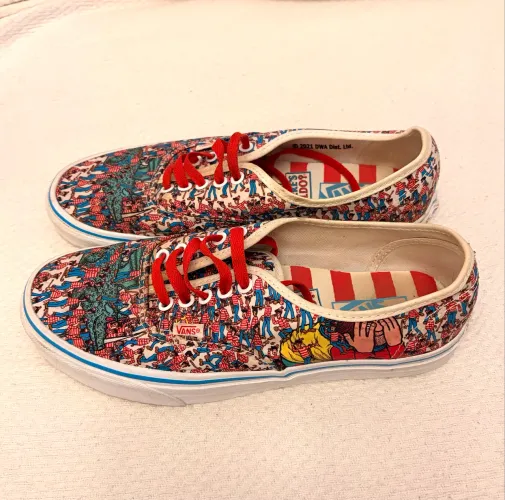 Tênis vans wheres waldo 40