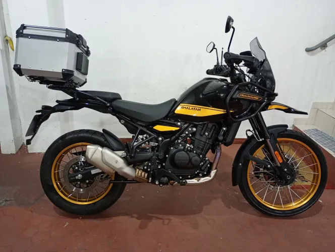 Himalayan 450 Hanley Black - sem câmara