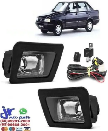 Kit Farol Milha Premio 1985 1990 1991 1992 1993 1994 1995 Auxiliar Neblina