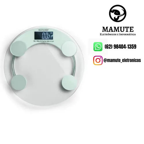 Balança Digital Multilaser Eatsmart HC039 LCD Até 180Kg