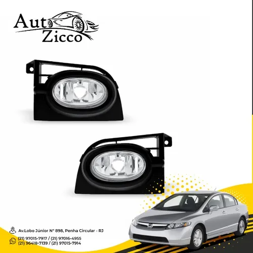 Milha Civic 2007 à 2008