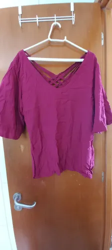 Blusa vinho