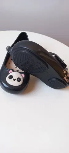 Sapatilha N°20/21 Barbie Panda Preto