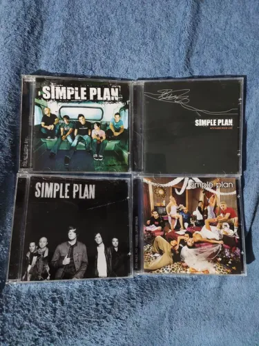 4 CDs Simple Plan emo rock No Pads, Just Balls, Still Not Getting Any 
