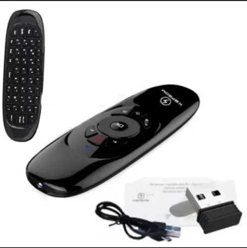 Air Mouse com Giroscópio e Teclado QWERTY