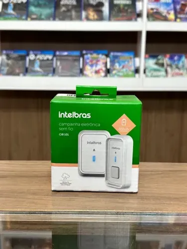 Campainha Eletrônica Sem Fio Intelbras CIB 101 Nova Lacrada