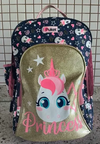 Mochila escolar + lancheira - PUKET 2022